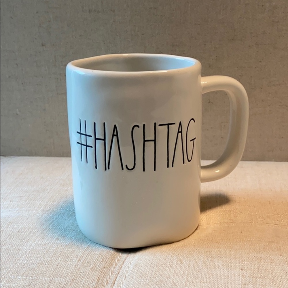 Magenta Brand ‘#hashtag’ Ceramic Mug